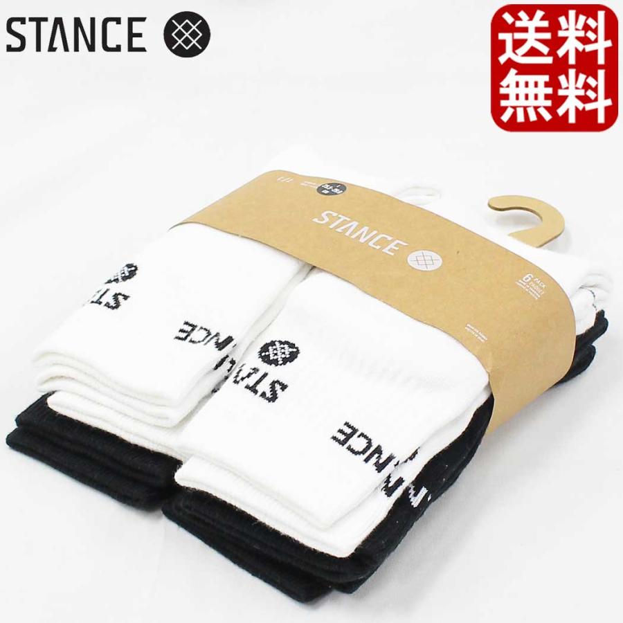 STANCE スタンス ソックス 6足セット ORIGIN QTR 6PACK オリジン クォーターソックス くるぶし丈 ショートソックス 靴下 無地 シンプル まとめ買い スポーツ メ | STANCE | 08