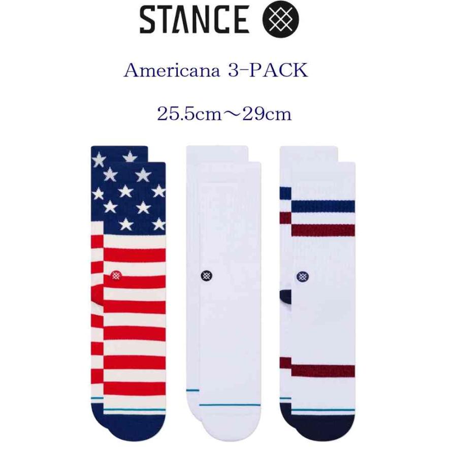 STANCE（スタンス） ソックス Stance Socks 3PACKセット 靴下 3足