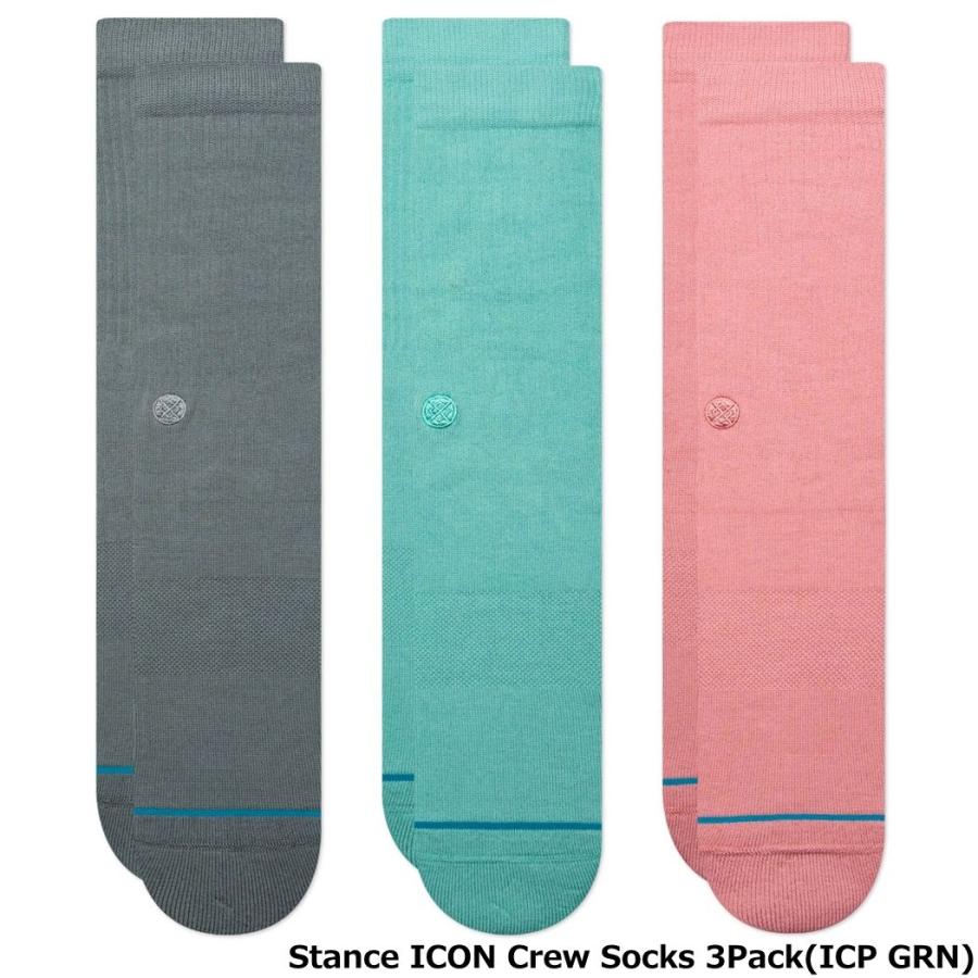 スタンス Stance Socks 3PACKセット 靴下 3足セット 25.5-29cm キッズ レディース 男性 ギフト 彼氏 プレゼント 贈り物 | STANCE | 01