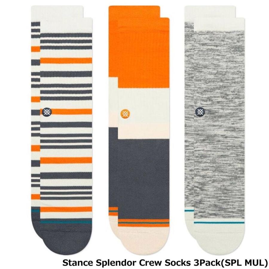 スタンス Stance Socks 3PACKセット 靴下 3足セット 25.5-29cm キッズ レディース 男性 ギフト 彼氏 プレゼント 贈り物 | STANCE | 03