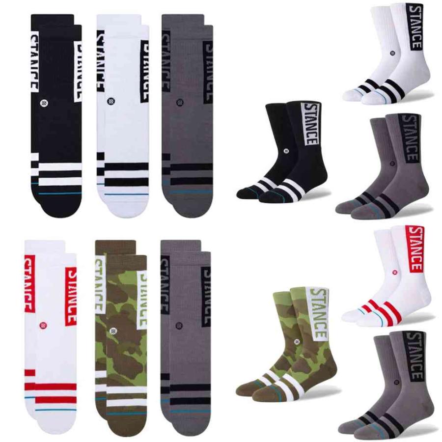 スタンス ソックス オージー 3足セット 靴下 ホワイト ブラック グラナイト Stance Socks OG 限定モデル メンズ 25.5-29cm メンズ ファッション 小物｜cutback2｜12