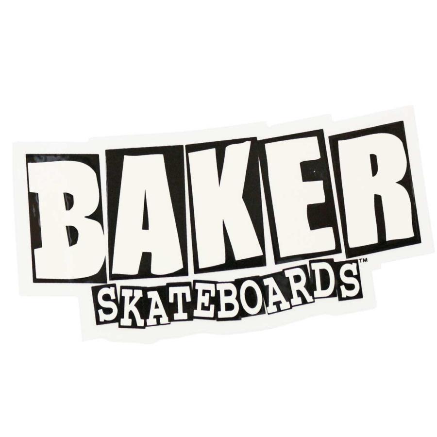 Baker スケートボード VANSステッカー付き BAKER（ベイカー） スケボー ステッカー ブランドロゴ 約10x5cm Baker