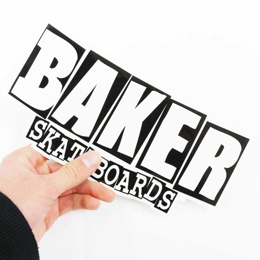 ベイカー スケボー ステッカー BAKER SKATEBOARDS OG LOGO ベーカー シール デカール スケートボード ロゴ 人気 ブランド おすすめ | BAKER | 01