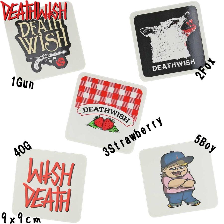 デスウィッシュ スケボー ステッカー デスストック 9x9cm Deathwish DeathStock シール スケートボード スケボーステッカーストリート 人気 ブランド | ブランド登録なし | 06