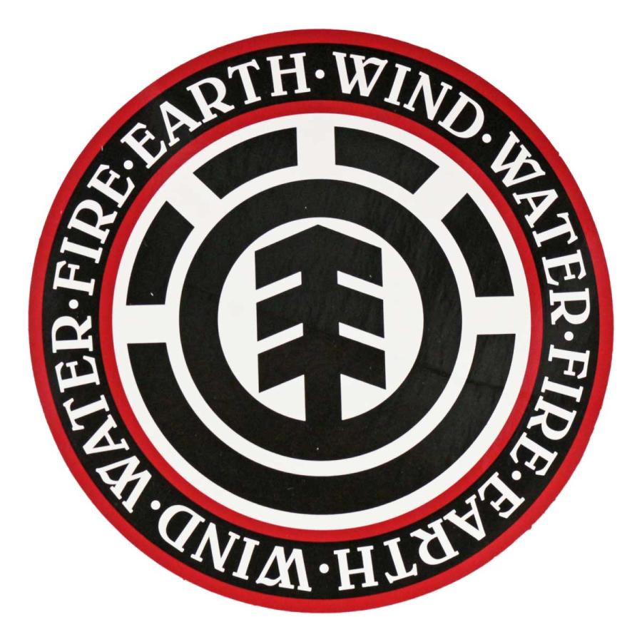 エレメント スケボー ステッカー ブランドロゴ 約15ｘ15cm Element Brand Logo Sticker シール スケートボード スケボーステッカー | ELEMENT | 01