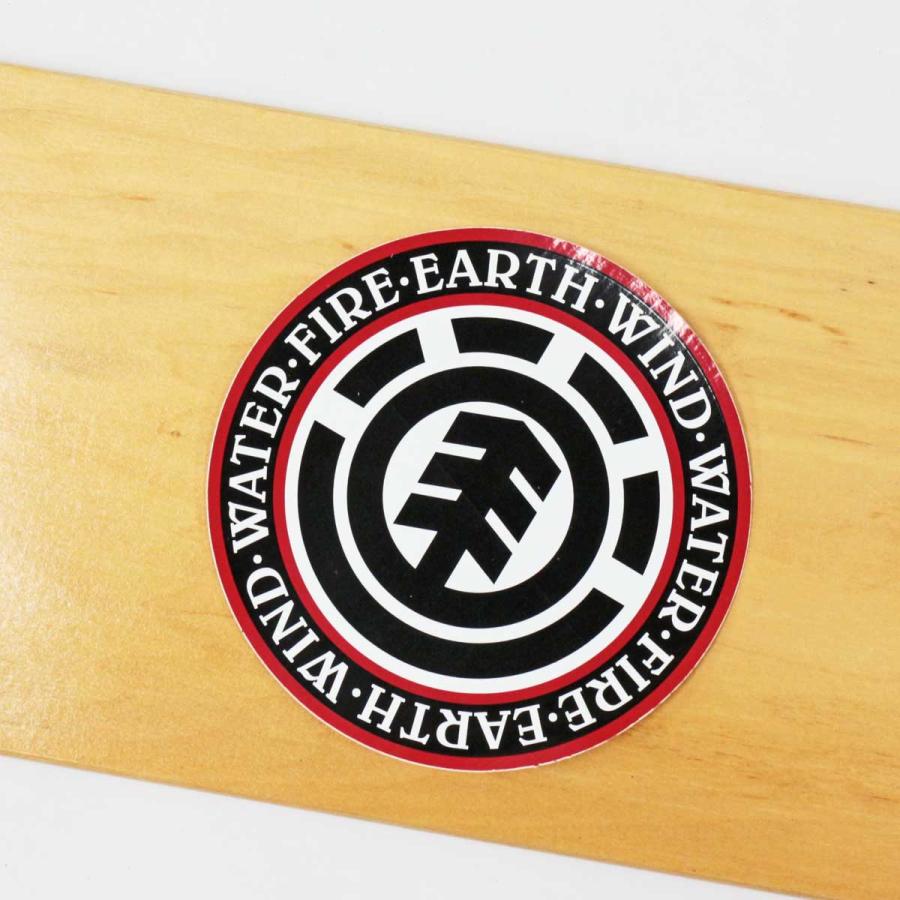 エレメント スケボー ステッカー ブランドロゴ 約15ｘ15cm Element Brand Logo Sticker シール スケートボード スケボーステッカー | ELEMENT | 03