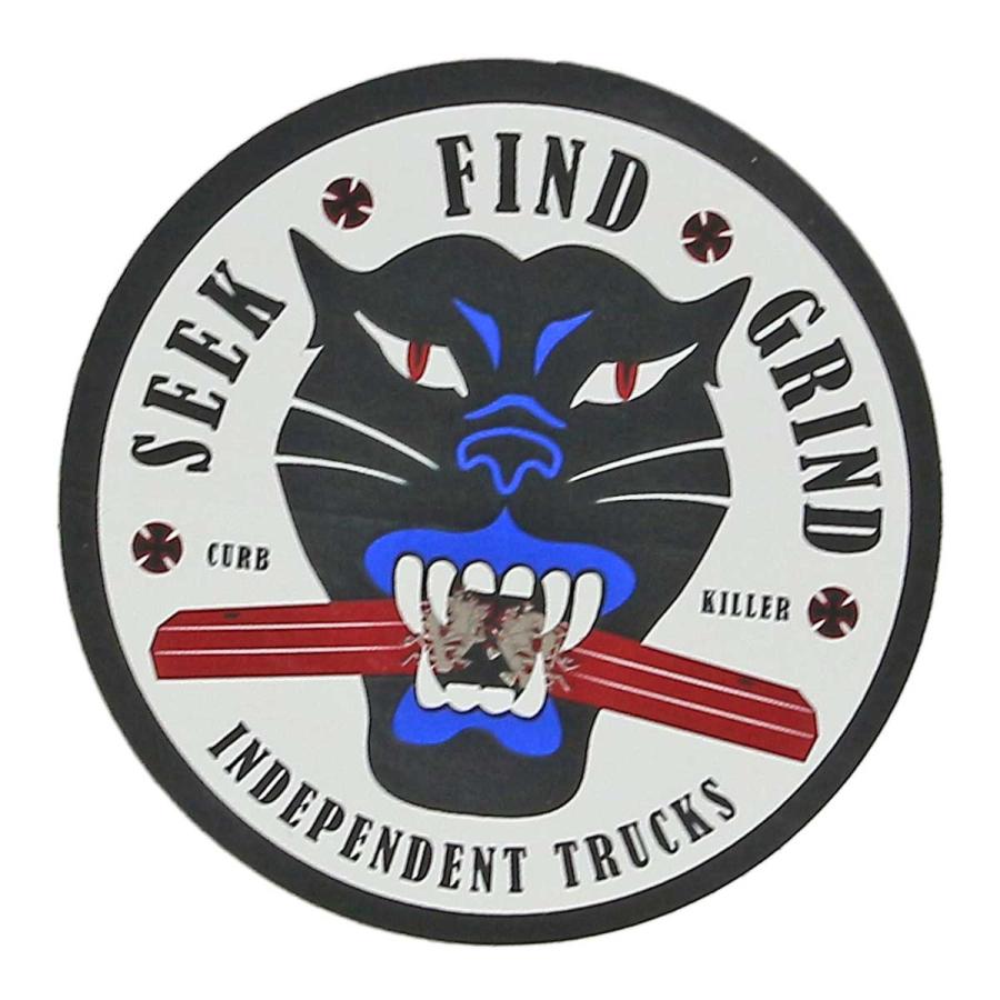 インディペンデント スケボー ステッカー カーブキラー Independent Curb killer Sticker Indy シール
