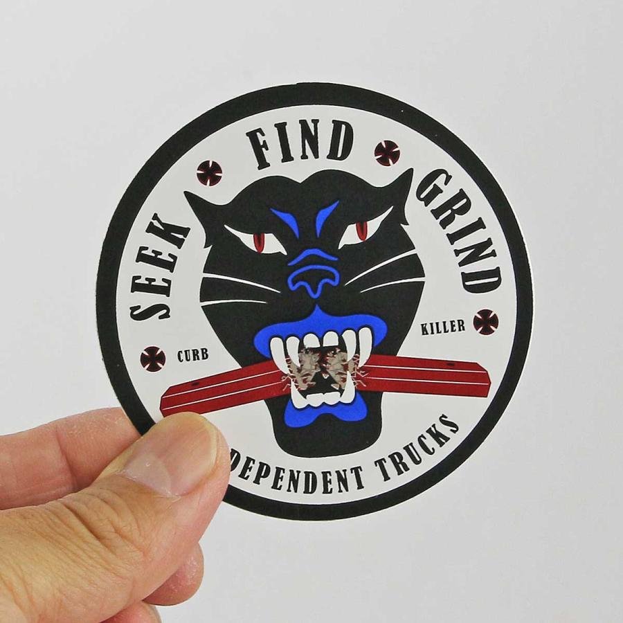 インディペンデント スケボー ステッカー カーブキラー Independent Curb killer Sticker Indy シール