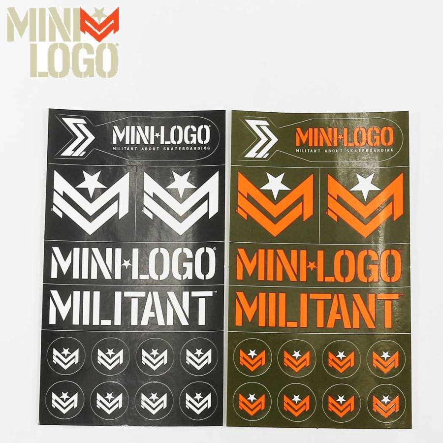 ミニロゴ スケボー ステッカー MINI LOGO MULTI STICKERS PACK 13枚セット シール デカール スケートボード スケボーステッカー 人気 ブランド おすすめ | ブランド登録なし
