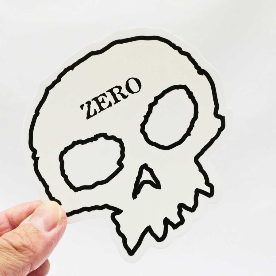 ゼロ スケボー ステッカー ブランドロゴ 約11ｘ10.5cm Zero Skull Sticker シール スケートボード スケボーステッカー | ブランド登録なし | 02