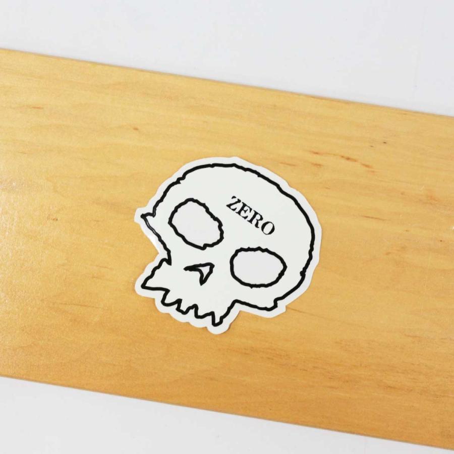 ゼロ スケボー ステッカー ブランドロゴ 約11ｘ10.5cm Zero Skull Sticker シール スケートボード スケボーステッカー | ブランド登録なし | 04