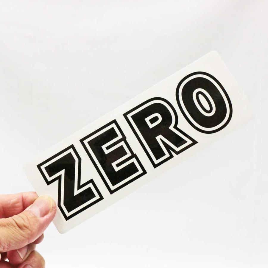 ゼロ スケボー ステッカー ブランドロゴ 約16.5ｘ6.5cm Zero Bold Sticker シール スケートボード | ブランド登録なし | 02