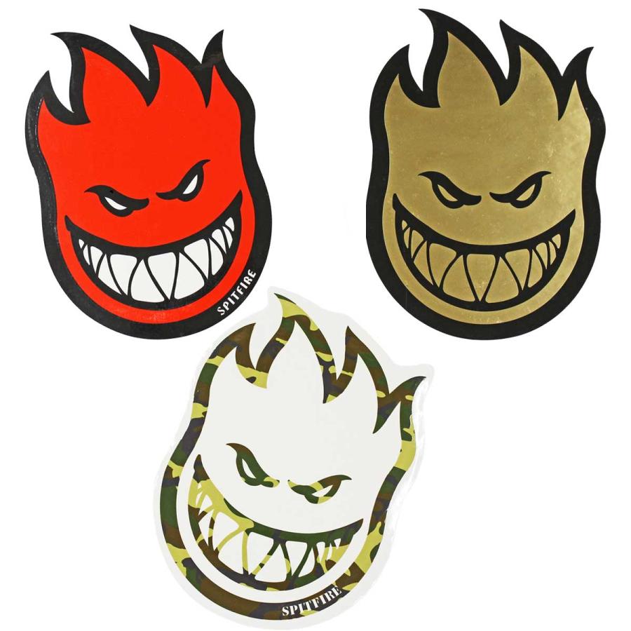 スピットファイア スケボー ステッカー Spitfire Bighead Sticker ビッグヘッド ロゴ スケートボード 人気 ブランド おすすめ | SPITFIRE WHEELS | 04