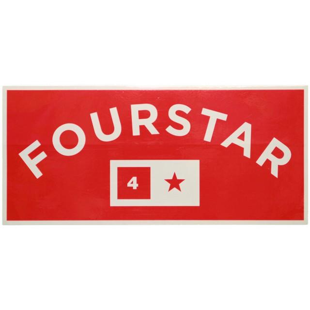 フォースター Fourstar Arch Large ステッカー スケートボード スケボー シール ステッカー | FOURSTAR | 01