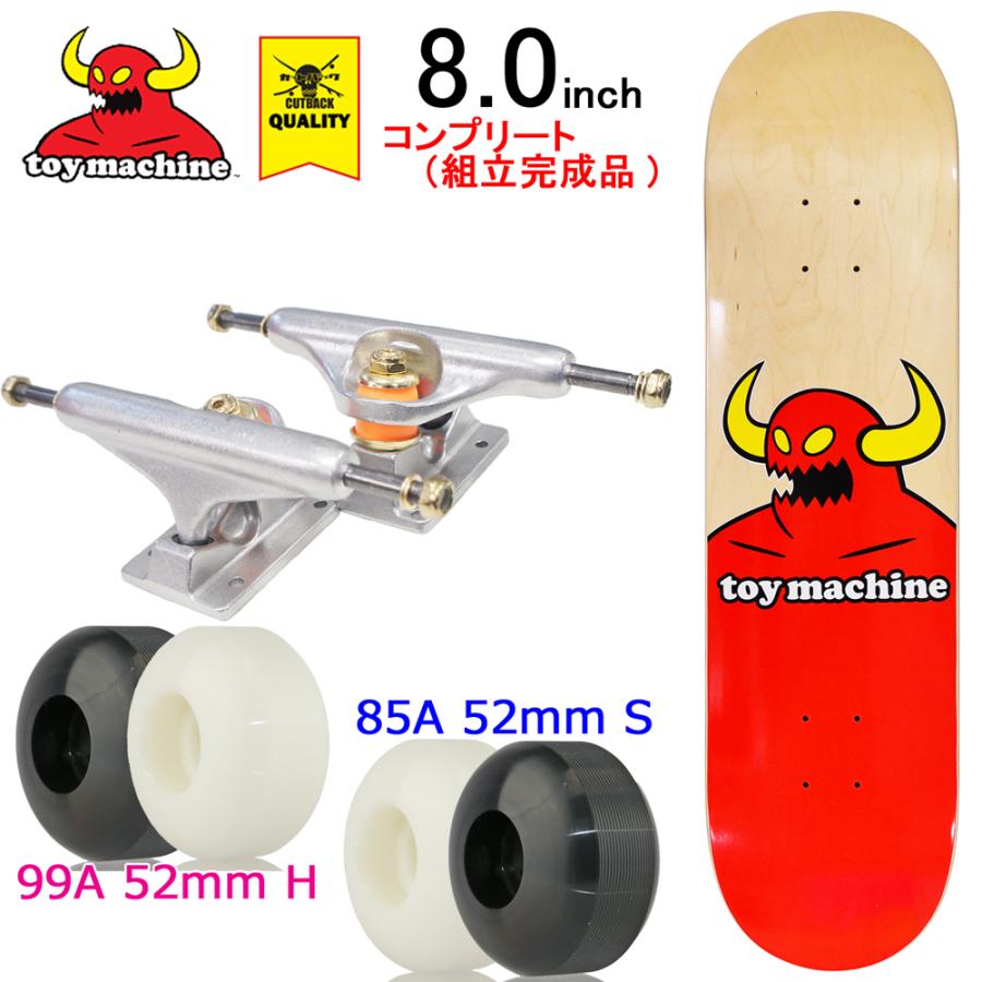 スケボー コンプリート 8 0 インチ トイマシーン 完成品 Toy Machine ブランド ハイスペック コンプリートセット Monster モンスター カットバック Stsgold 103 スケートボード専門店カットバック 通販 Yahoo ショッピング