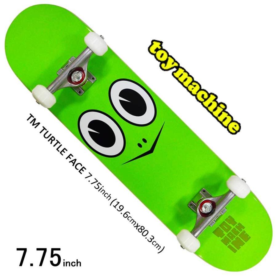 新作入荷20％Off スケボー スケートボード コンプリート 完成品 TOY MACHINE トイマシーン COMPLETE ハイスペック TM TURTLE FACE 7.75inch ブランド