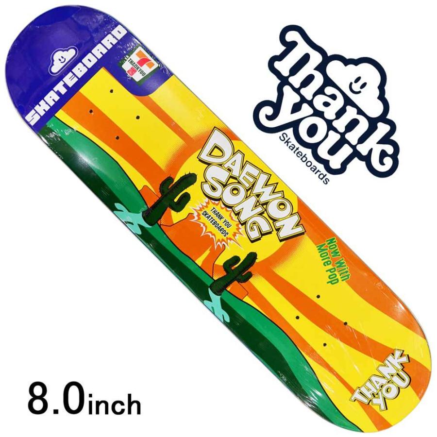 スケボーデッキ 8 0 インチ Daewon Cooler スケートボード Thank You Skateboards サンキュー スケボーデッキ Daewon Song デーウォン ソン Pro プロモデル Thank 118 スケートボード専門店カットバック 通販 Yahoo ショッピング