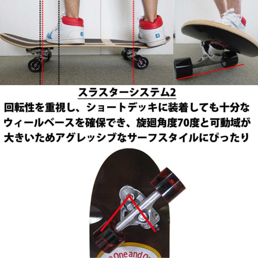 GRIZZLY（グリズリー） サーフスケート 9.25インチ TH2 スケボー