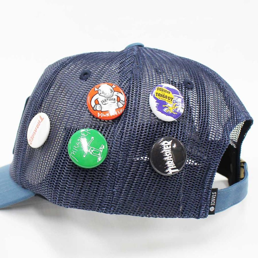 Thrasher Pin-back button Can badge スラッシャー 缶バッチ スラッシャー スケートボード スケボー 単品販売 | THRASHER | 11
