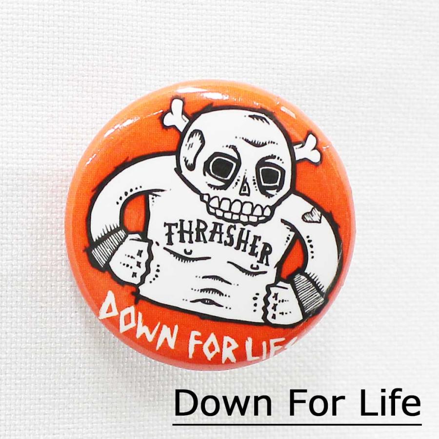 Thrasher Pin-back button Can badge スラッシャー 缶バッチ スラッシャー スケートボード スケボー 単品販売 | THRASHER | 03