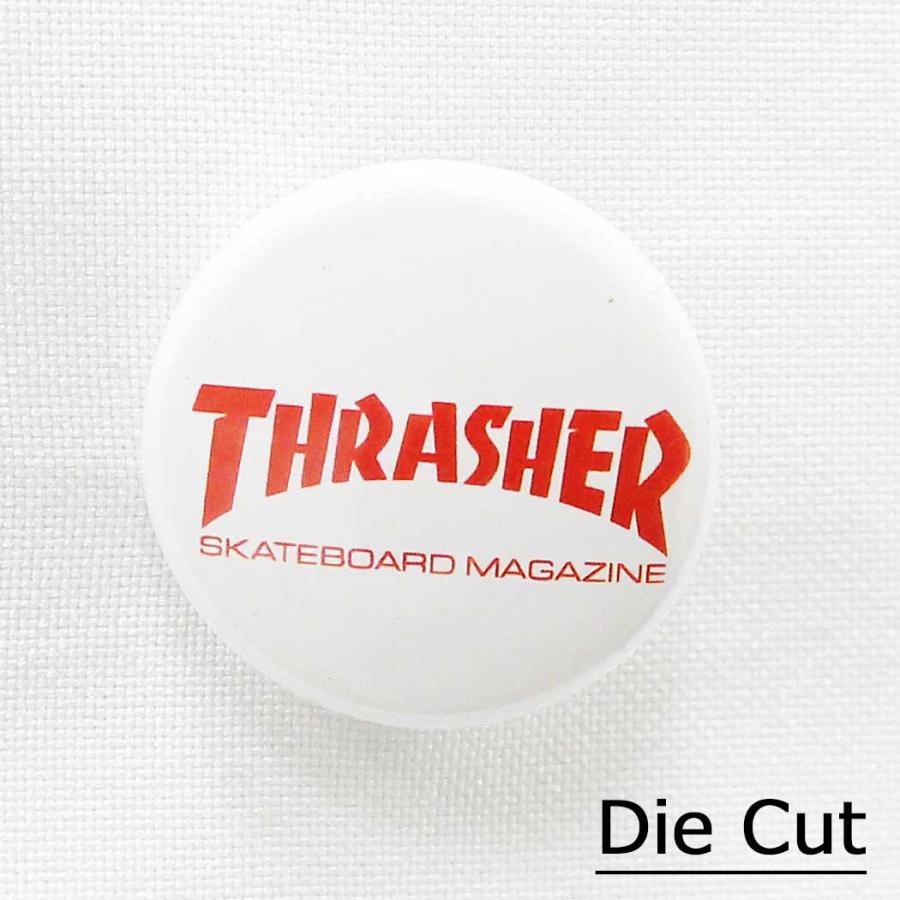 Thrasher Pin-back button Can badge スラッシャー 缶バッチ スラッシャー スケートボード スケボー 単品販売 | THRASHER | 06