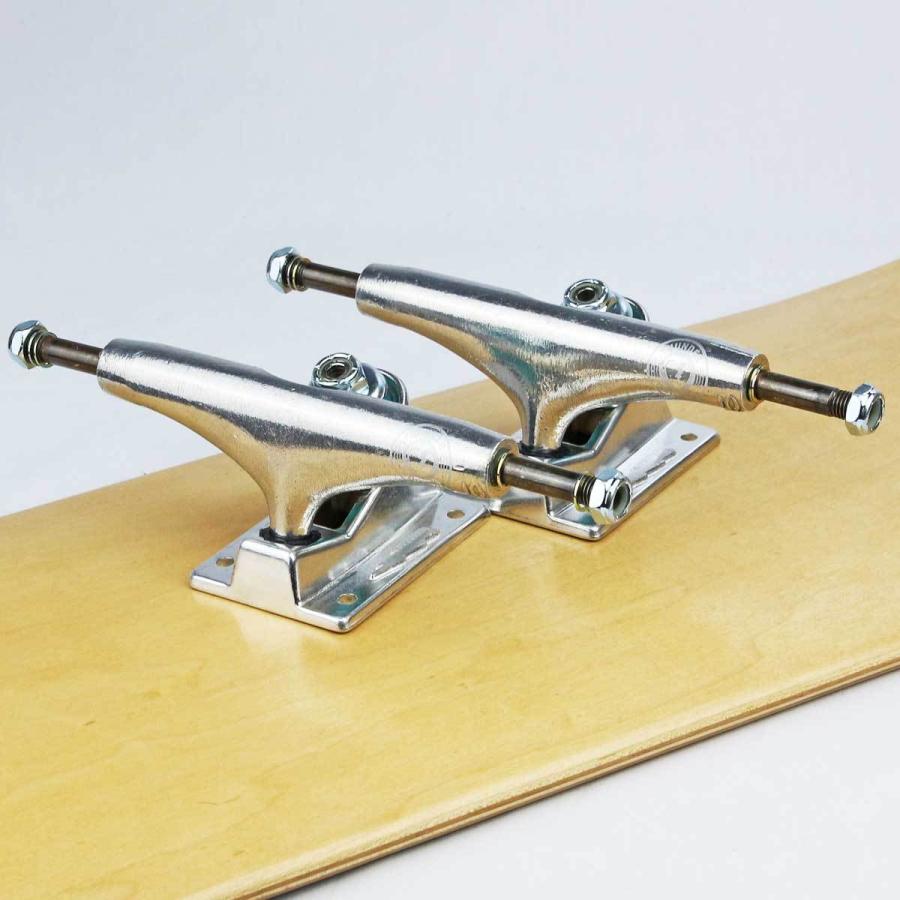 サンダー 145 スケボー トラック ホローライト シルバー Thunder Hollow Lights Skateboard Truck Forged スケートボード 軽量 中空 足回り | DELUXE | 06