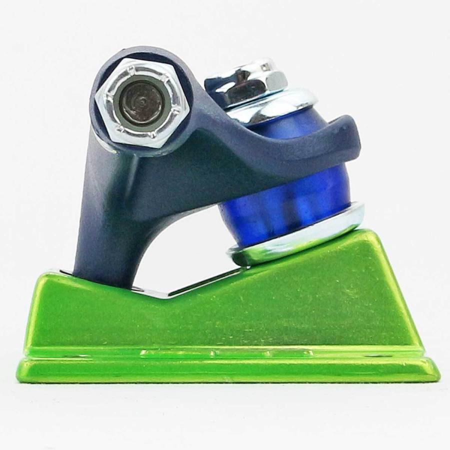 サンダー 147 スケボー トラック ライト ノーザン ネイビーブルー Thunder Lights Skateboard Truck Navy Blue Forged Baseplate Hollow Kingpin スケートボード | DELUXE | 04