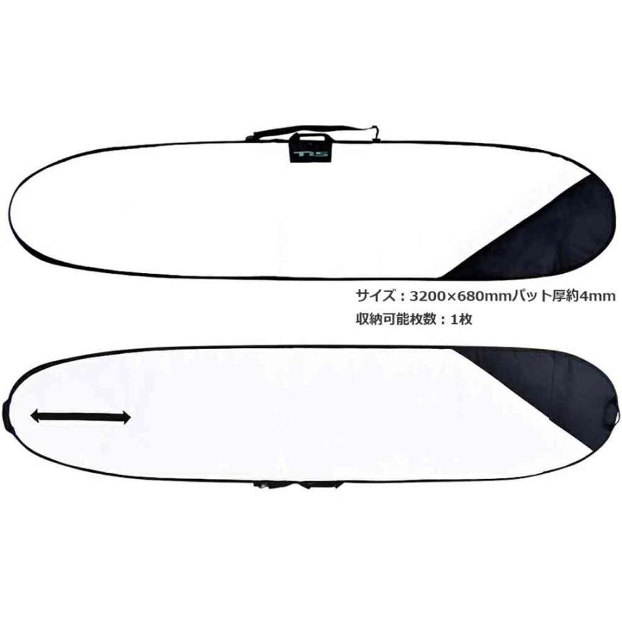 TLS STD BOARD CASE 10ft ハードケース ツールス ボードケース ロングボード 10 ハードケース サーフボード サーフボードケース ロング用 サーフィン | FCS | 02