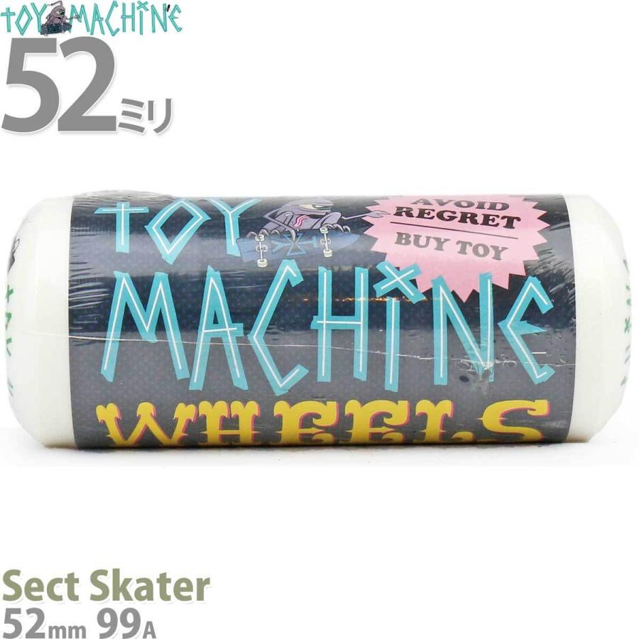 スケボーウィール 52mm 99a トイマシーン ハード セクトスケーター Toy Machine Sect Skater Skateboard  スケートボード スケボー ウィール ブランド おすすめ :toy005:スケートボード専門店カットバック - 通販 - Yahoo!ショッピング