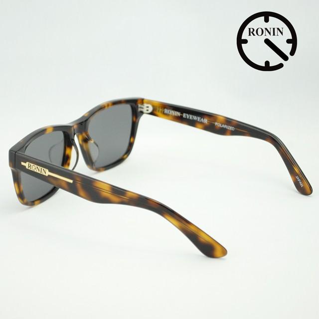 ロニン サングラス タイプエー Ronin Eyewear TYPE A Gray Polarized Lens Amber Flame UVカット 偏光レンズ 人気 かっこいい ブランド | ブランド登録なし | 01