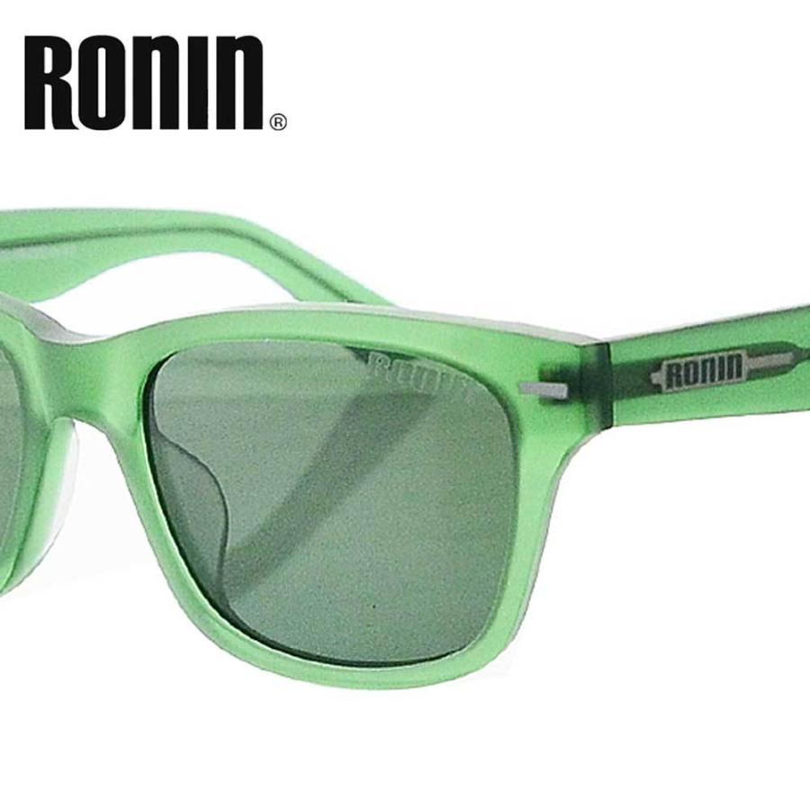ロニン サングラス タイプエー Ronin Eyewear TYPE A Green Polarized Lens Matte Clear Green Flame ARコート UVカット 偏光レンズ 人気 ブランド | ブランド登録なし | 01