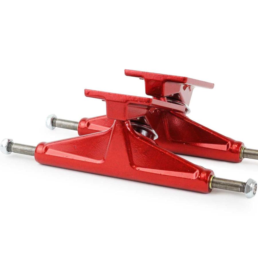 ベンチャー 5.6 HI TM スケボー トラック Venture Trucks Team Editions Anodized Red スケートボード スケボートラック パーツ 足回り アルマイトカラー | DELUXE | 01