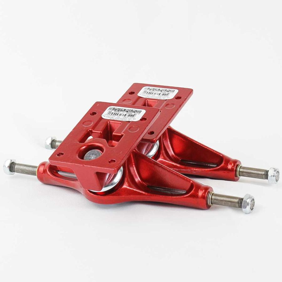 ベンチャー 5.6 HI TM スケボー トラック Venture Trucks Team Editions Anodized Red スケートボード スケボートラック パーツ 足回り アルマイトカラー | DELUXE | 02