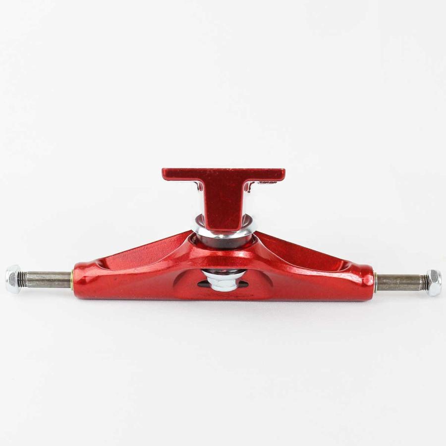 ベンチャー 5.6 HI TM スケボー トラック Venture Trucks Team Editions Anodized Red スケートボード スケボートラック パーツ 足回り アルマイトカラー | DELUXE | 04