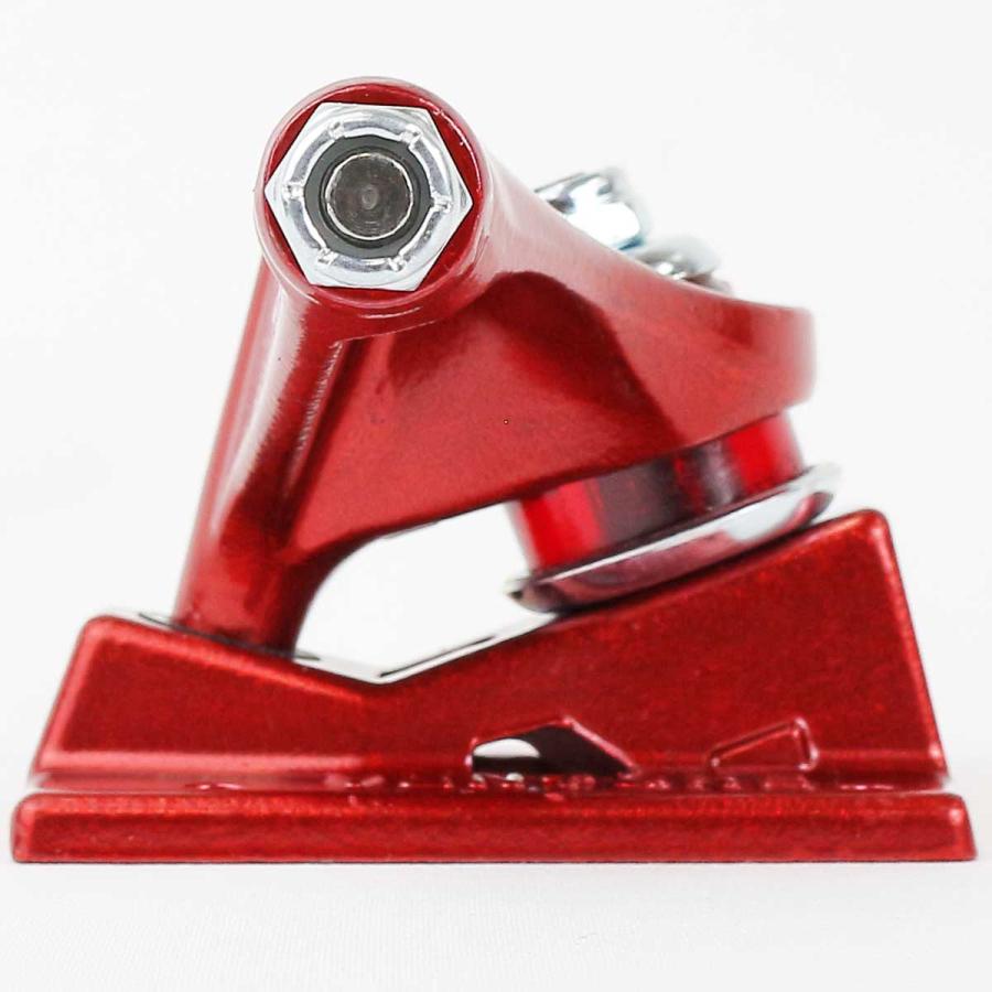 ベンチャー 5.6 HI TM スケボー トラック Venture Trucks Team Editions Anodized Red スケートボード スケボートラック パーツ 足回り アルマイトカラー | DELUXE | 05