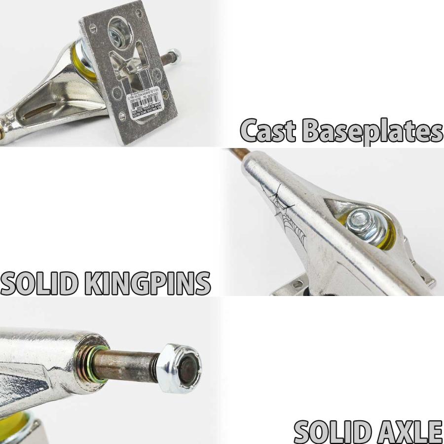 ベンチャー 5.6 HI PRO スケボー トラック Venture Trucks Pro Wilson Awake LTD スケートボード スケボートラック パーツ 足回り プロモデル | DELUXE | 08