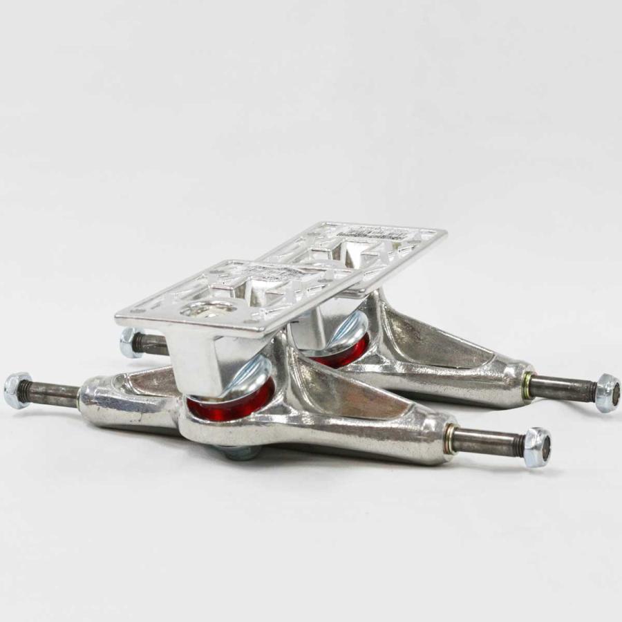 ベンチャー 5.2 LO VL スケボー トラック Venture Trucks V Light All Silver スケートボード スケボートラック パーツ 中空 軽量 足回り | DELUXE | 02