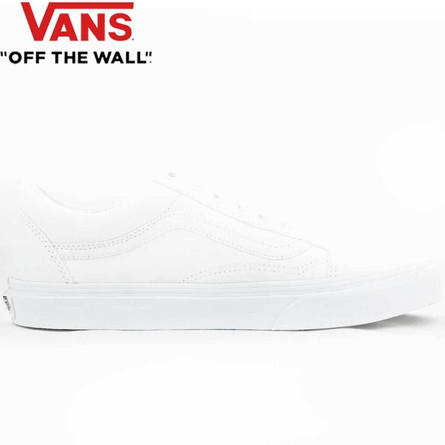 USA企画 バンズ オールドスクール キャバス スニーカー ホワイト Vans Old Skool Ture White ストリート パーク スケートボード スケシュー メンズ 並行輸入品｜cutback2｜04