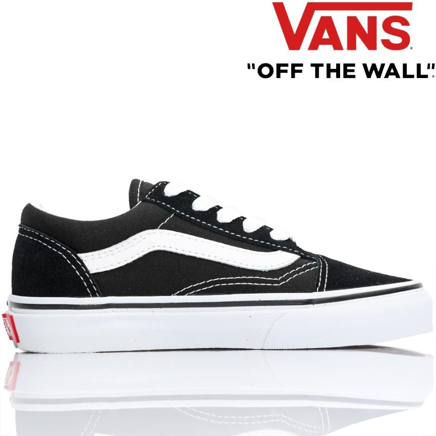 VANS Vans バンズ キッズ スニーカー Kids Old Skool Black