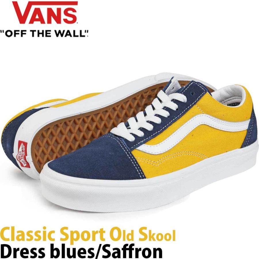 バンズ スニーカー オールドスクール Vans Old Skool D Blues Saffron ストリートファッション スケートボード スケシュー シューズ メンズ 靴 ブランド Vn0a3wkt4pl スケートボード専門店カットバック 通販 Yahoo ショッピング