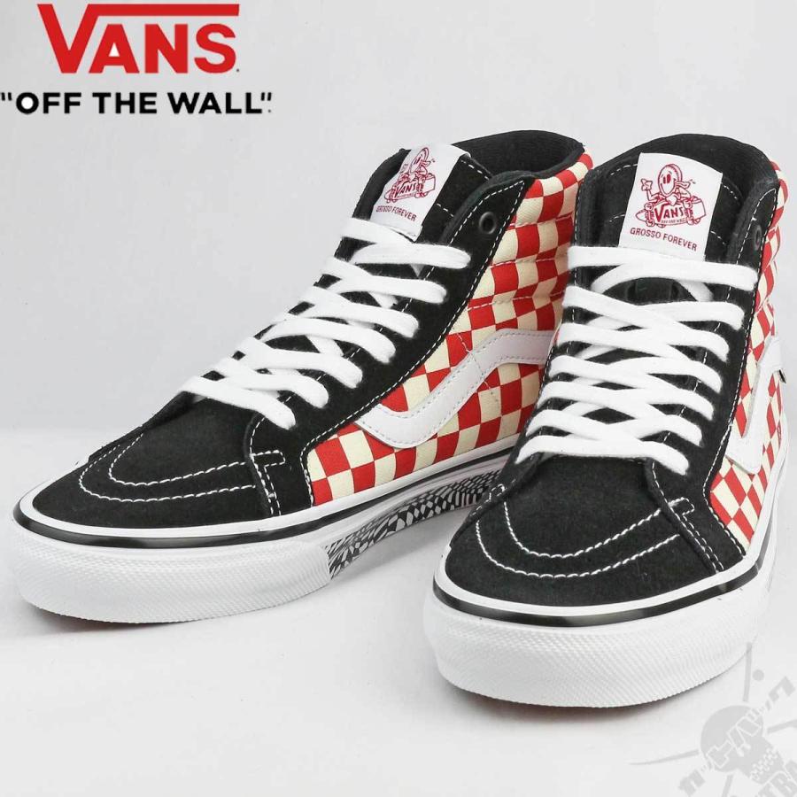 VANS バンズ スケートハイ Skate Sk8 Hi Reissue GROSSO Black VANS バンズ スケートハイ Skate Sk8 Hi Reissue GROSSO Black
