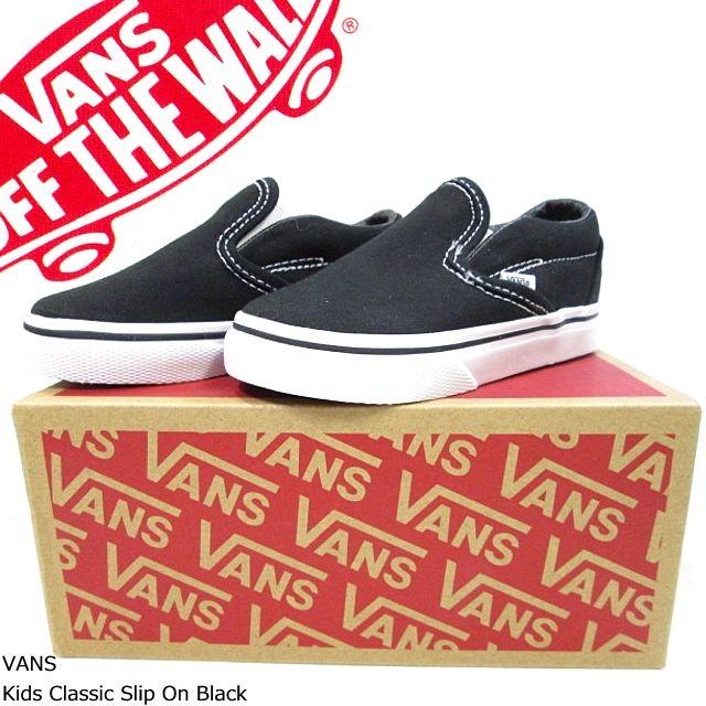 VANS（ヴァンズ） USA企画 バンズ キッズスリッポン 14.5-17.5cm Vans