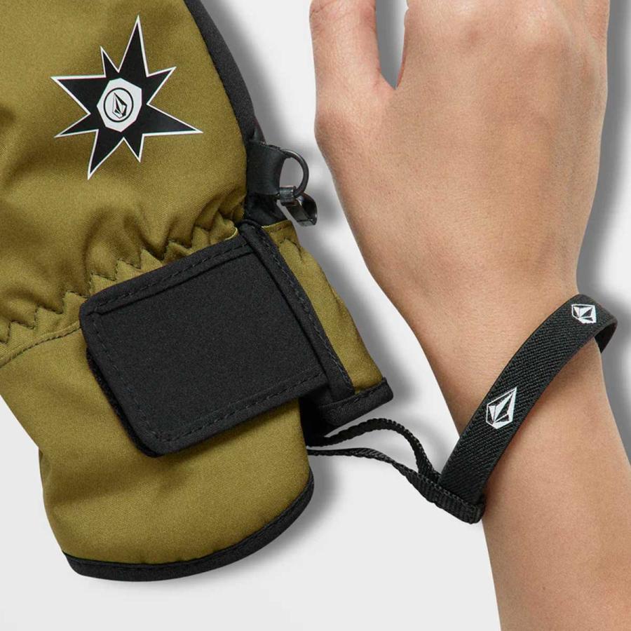 ボルコム 24-25 スノー グローブリーシュ ブラック Volcom Glove Leash Black スノーボード スノボ ウェア 手袋 ブランド 人気 おすすめ 国内正規品 | VOLCOM | 05