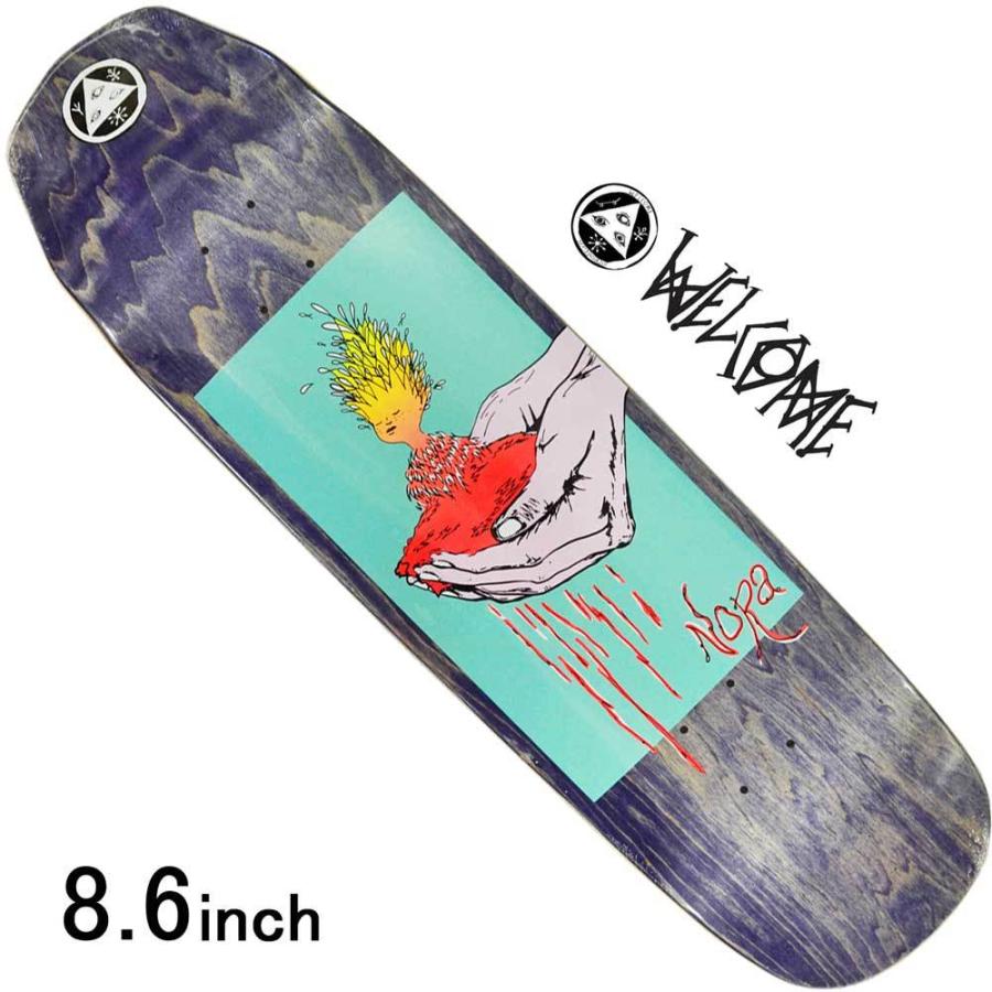 ウェルカム スケボー デッキ 8 6 インチ スケートボード Welcome Skateboards Nora Vasconcellos Soil On Wicked Queen スケボー女子 人気ブランド Welcome 139 スケートボード専門店カットバック 通販 Yahoo ショッピング