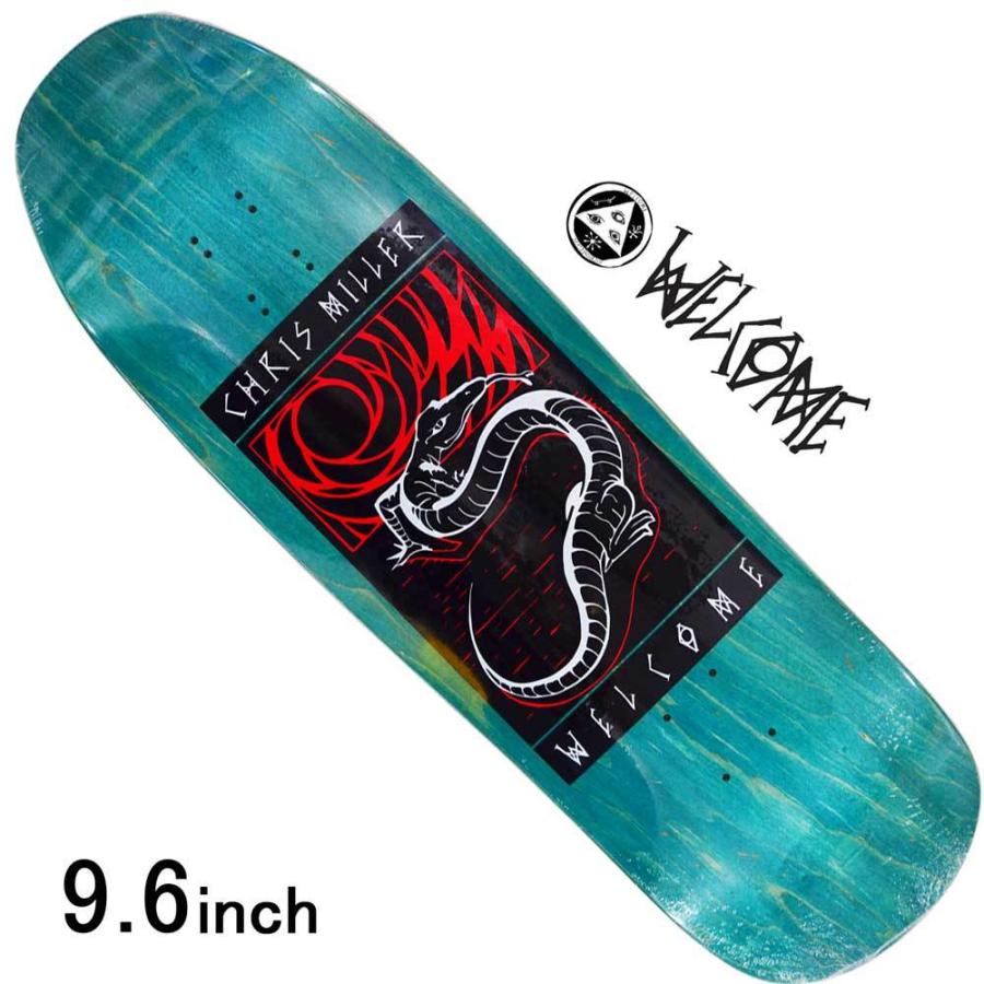 ウェルカム スケボー デッキ 9 6 インチ スケートボード Welcome Skateboards Chris Miller Lizard On Gaia スケボー女子 人気ブランド おすすめ Welcome 146 スケートボード専門店カットバック 通販 Yahoo ショッピング