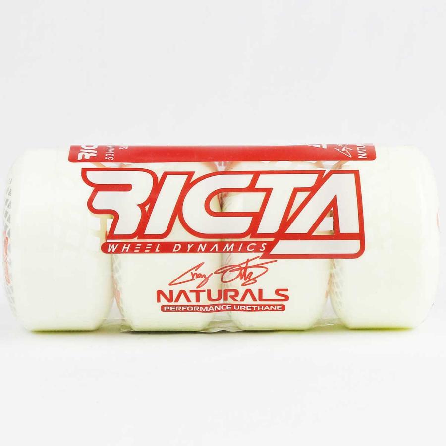 リクタ 53mm 101a スケボー ウィール Ricta Pro Ortiz Reflective Naturals Slim Skateboard Wheels スケートボード タイヤ ブランド スケボーウィール | ブランド登録なし | 02