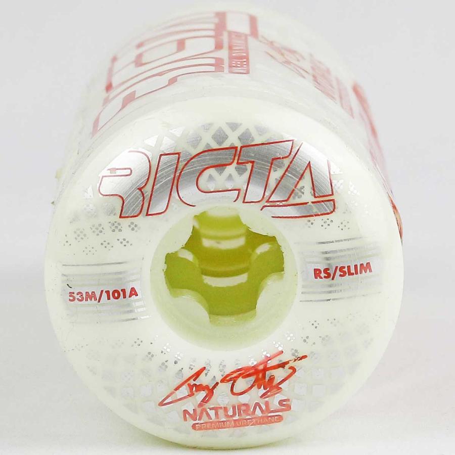 リクタ 53mm 101a スケボー ウィール Ricta Pro Ortiz Reflective Naturals Slim Skateboard Wheels スケートボード タイヤ ブランド スケボーウィール | ブランド登録なし | 03