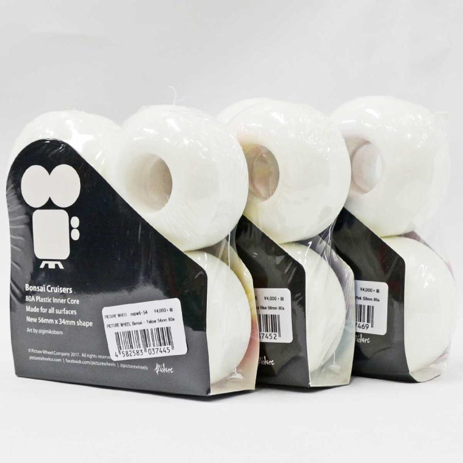 ピクチャー 54mm 56mm 58mm 80a スケボー ソフトウィール Picture