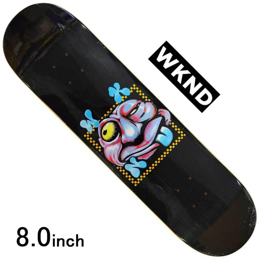 WKND スケボー デッキ 8.0 インチ ウィークエンド スケートボード スケボーデッキ Zooted Logo 人気 おすすめ ストリート  :wknd-109:スケートボード専門店カットバック - 通販 - Yahoo!ショッピング
