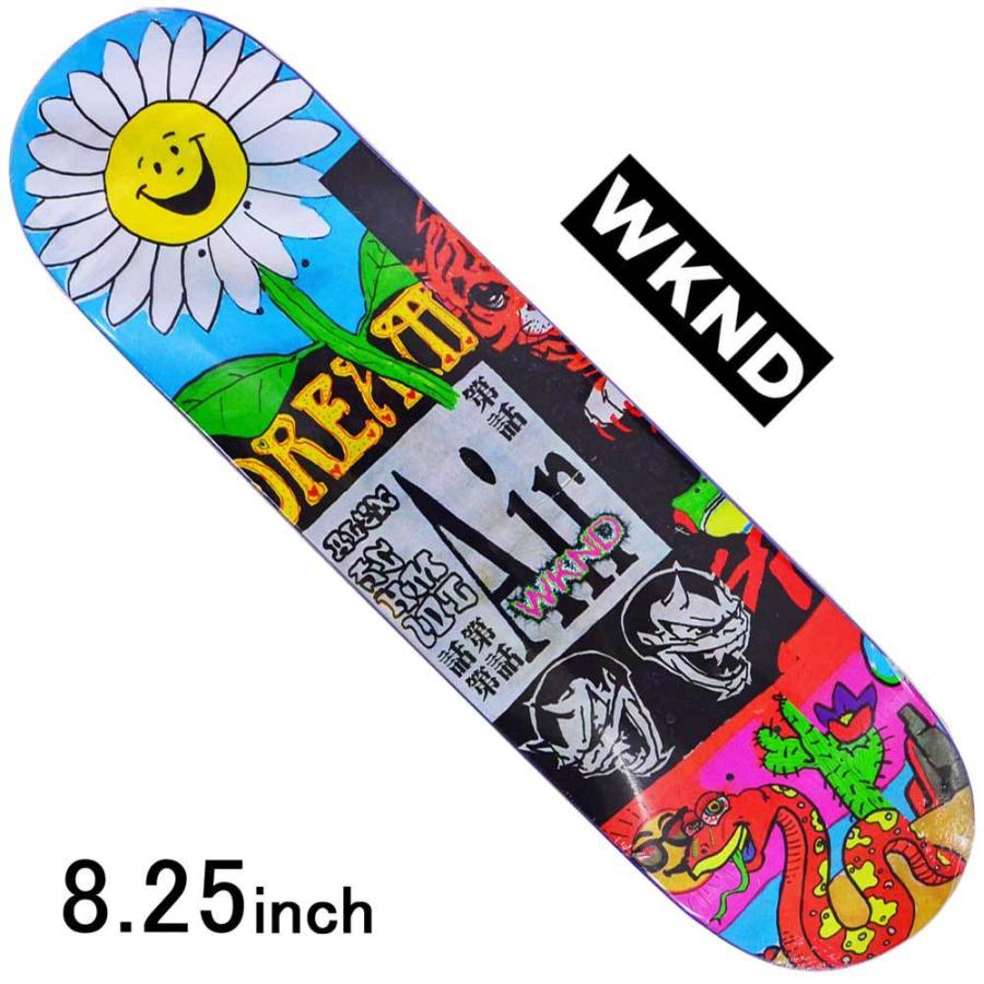 Wknd スケボー デッキ 8 25 インチ スケートボード ウィークエンド スケートボード Sympathy Dropout Alex スケボー女子 人気ブランド Wknd 1 スケートボード専門店カットバック 通販 Yahoo ショッピング